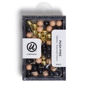 U Brands Push Pins 